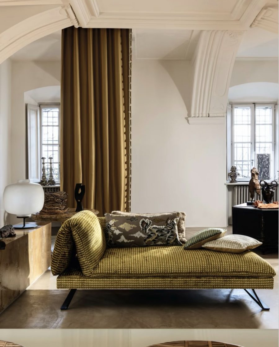 Merovin decorative curtain fabric